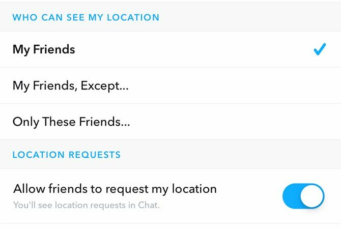 Snapchat-sijainti - Kuinka nähdä jonkun sijainti Snapchat-päivitetyissä asetuksissa