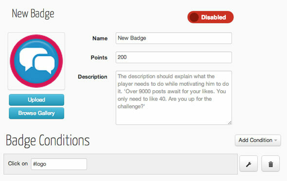 Wordpress Gamification -widget