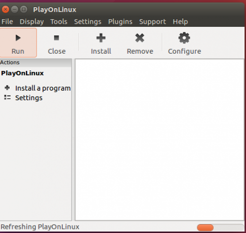 PlayOnLinux-asennus