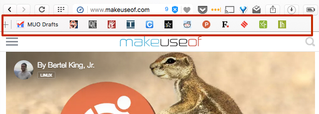 universal-selain-vinkkejä-kirjanmerkit-toolbar-favicons