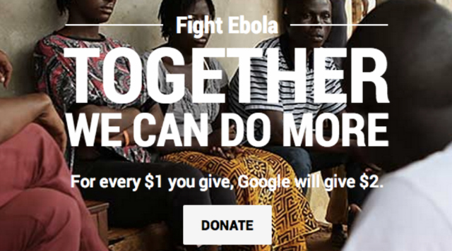 google-Ebola-lupauksen