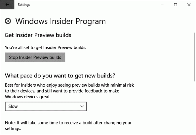 Kuinka saada Windows 10 -sisällöntuottajat päivittämään nyt Windows 10 Insider Preview -sovelluksen rakennusasetukset 670x463