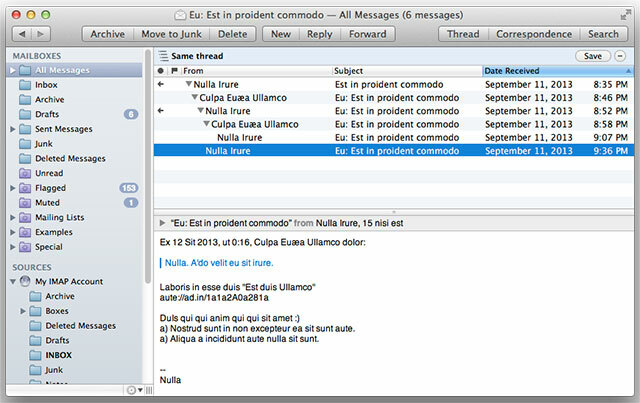 MailMate: Älykäs ratkaisu postilaatikkoosi siirtämiseksi nolla mailmate1