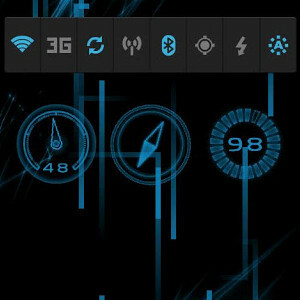 kytke widgetit androidille