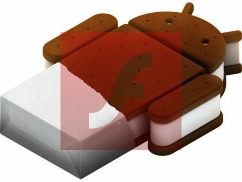 Android-jäätelövoileipätoimitus ilman Flash-jäätelöitä ja sandflaskea