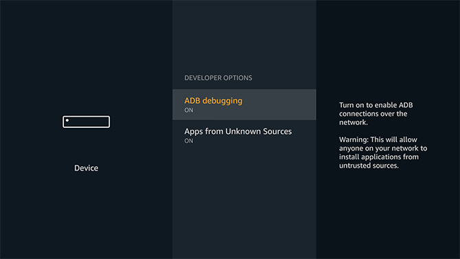 amazon fire dev -vaihtoehdot