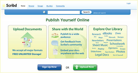 Scribd - Online-asiakirjojen jakaminen