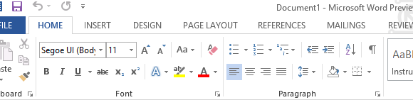 microsoft word 2013 -katsaus