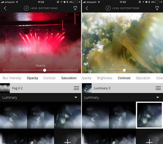 parhaat kuvankäsittelysovellukset iPhonelle - Objektiivin vääristymät