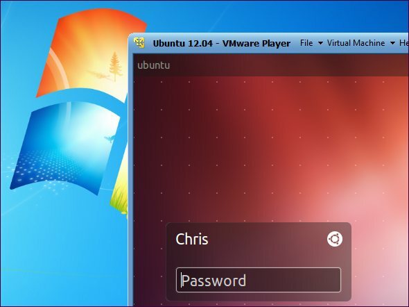 Ubuntu-virtuaalikone Windowsissa