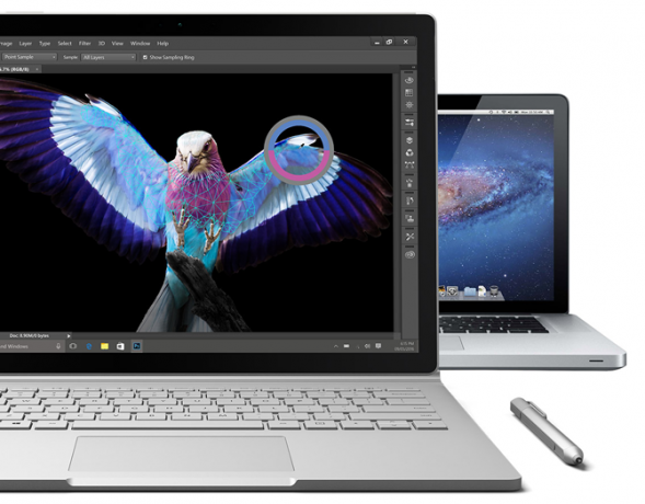 Kirjaudu voittaaksesi oman Microsoftin pintakirjasi rajoitetun ajan annettavassa Mac- ja pintakirjassa