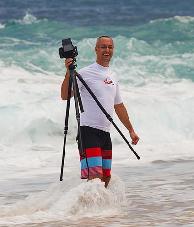 Jon Cornforth kuvaa surffata Oahun pohjoisrannalla