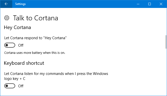 9 uutta asetustoimintoa Windows 10: n syksyn luomisessa Päivitä cortana