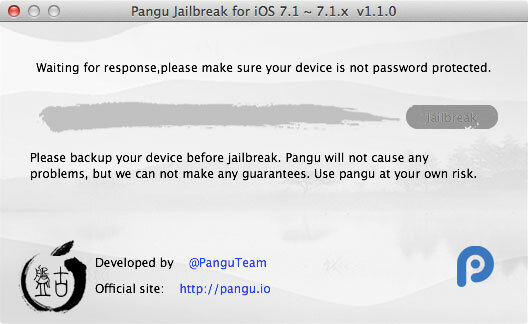 Kuinka Jailbreak iOS 7.1.x ja asentaa Cydia Pangu 4: llä