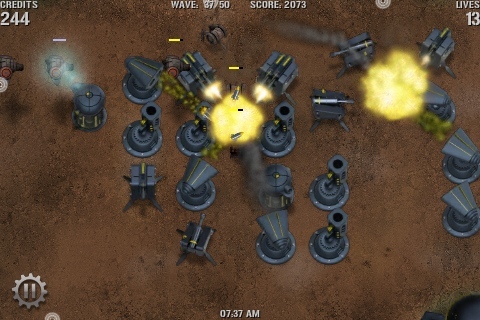 Paras iPhone Tower Defense -pelit 2009 + Giveaway tridefense3