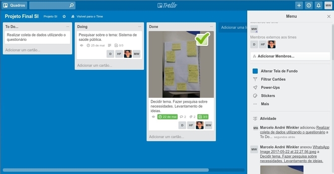 Trello - tehtäväluettelosovellussuositus