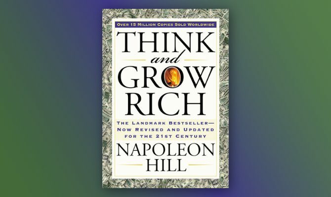 Ajattele ja kasvaa rikas kansi