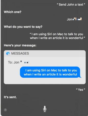 Siri Mac-viestit