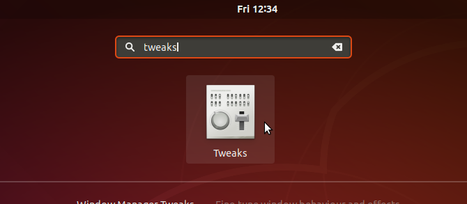 Etsi ja avaa Tweaks