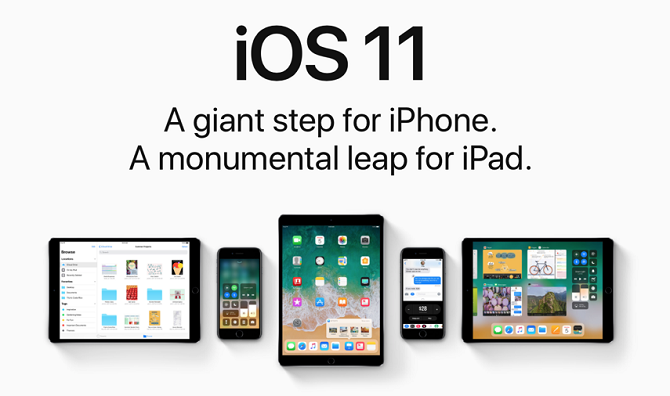 Voit nyt ladata iOS 11: n iPhonella tai iPad iOS 11: llä