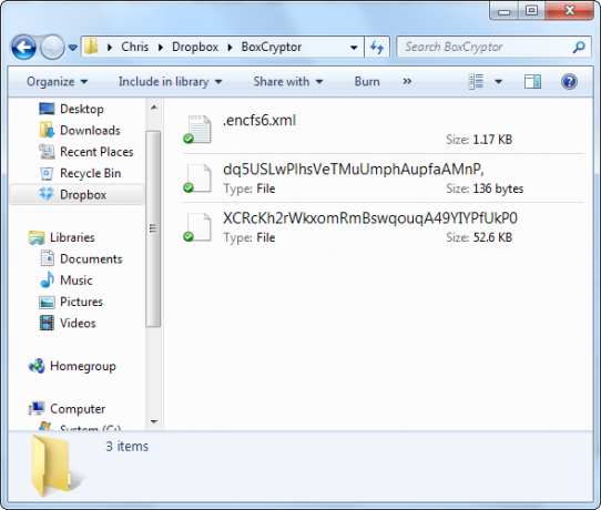 Salaa Dropbox-tiedostosi BoxCryptor-kuvakaappauksella 053