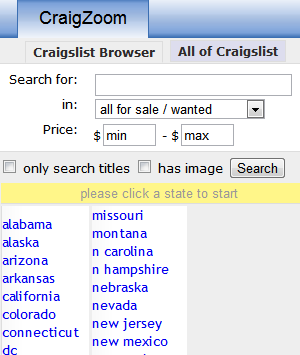 craigslist-hakukoneet