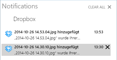 Windows 10 -ilmoitukset Windows