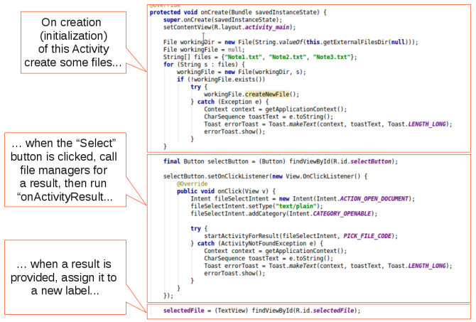 Android luo sovellus androidstudio screen1uusi koodi