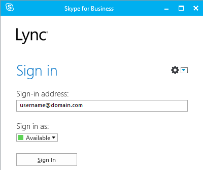 Skype for Business