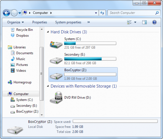 kuinka salataan dropbox-tiedostot