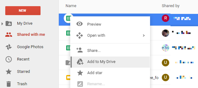 Google Drive on jaettu minuun