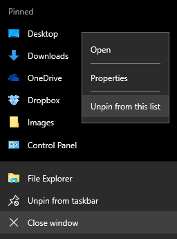 Windows 10 File Explorer -hypytiedosto