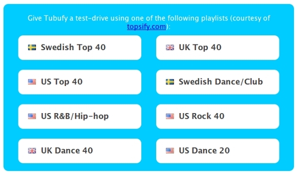 soittolistat, musiikkivideot