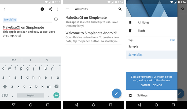 android-muistiinpanosovellukset-Simplenote