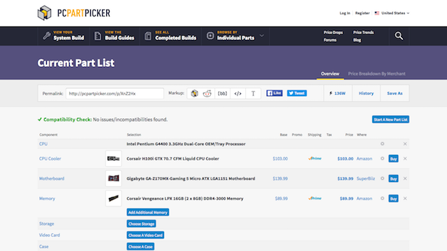 pcpartpicker
