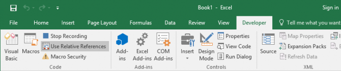 kuinka tallentaa makro excel 2016: ssa