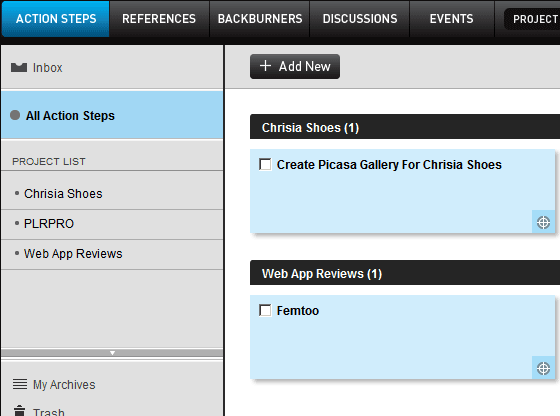 interaktiivinen projektipäällikkö