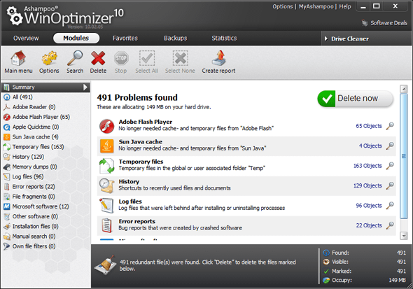 ashampoo-winoptimizer-puhdistus