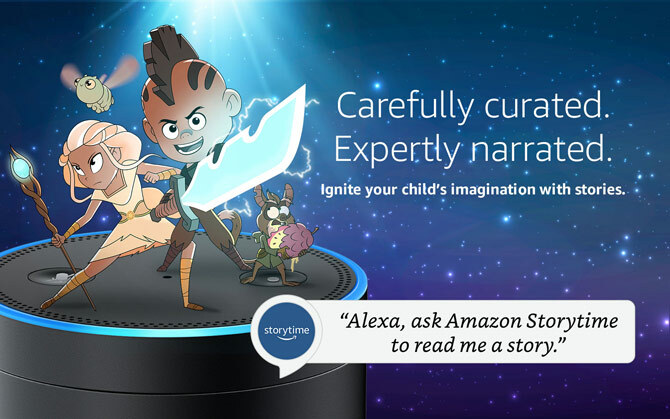 amazon alexa taitokomennot lapsille