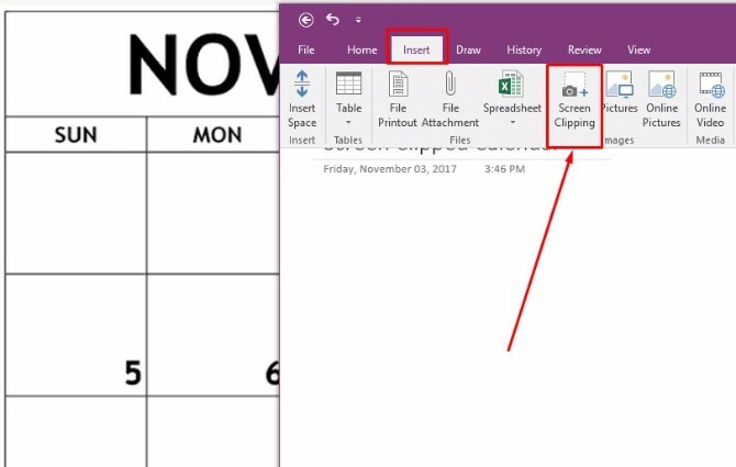 luoda onenote-kalenterimallin