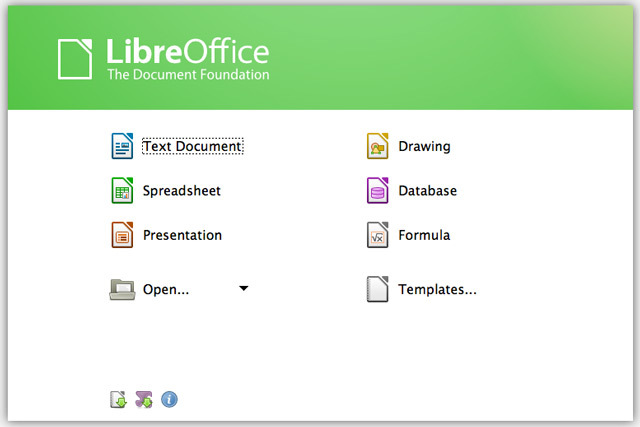 Tämä on näyttökuva yhdestä parhaista Windows-ohjelmista. Sen nimi on LibreOffice