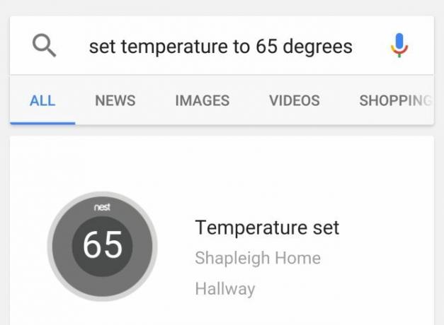 Nest Smart -termostaatti Google Now -esimerkillä