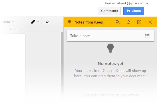 Tuo Google Keepin teho Google-dokumenteihin yhdellä napsautuksella Google Keep Drag Notes -sovelluksella