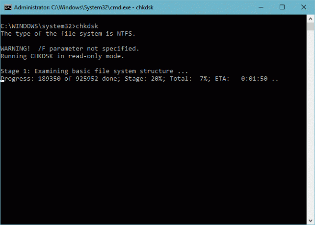 Oleelliset Windows CMD -komennot, jotka sinun pitäisi tietää chkdsk