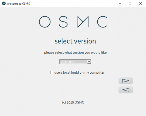 Asenna OSMC Raspberry Pi 3: lle