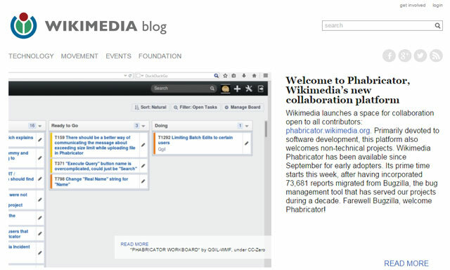 Wikimedia blogi