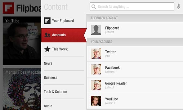 flipboard androidille