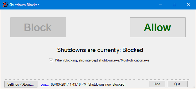 shutdownblocker Windows 10