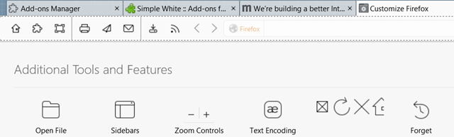 FirefoxThemeSimpleWhite